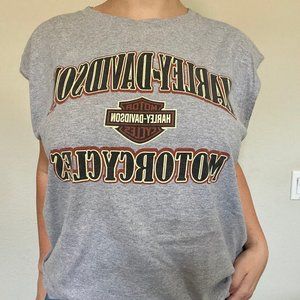 Vintage Harley Davidson Graceland Sleeveless Shirt